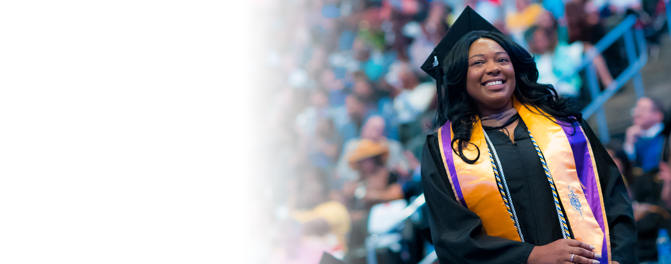 Berkeley College Graduate at Commencement