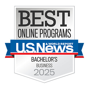 U.S. News and World Report logo for Best Online business Program