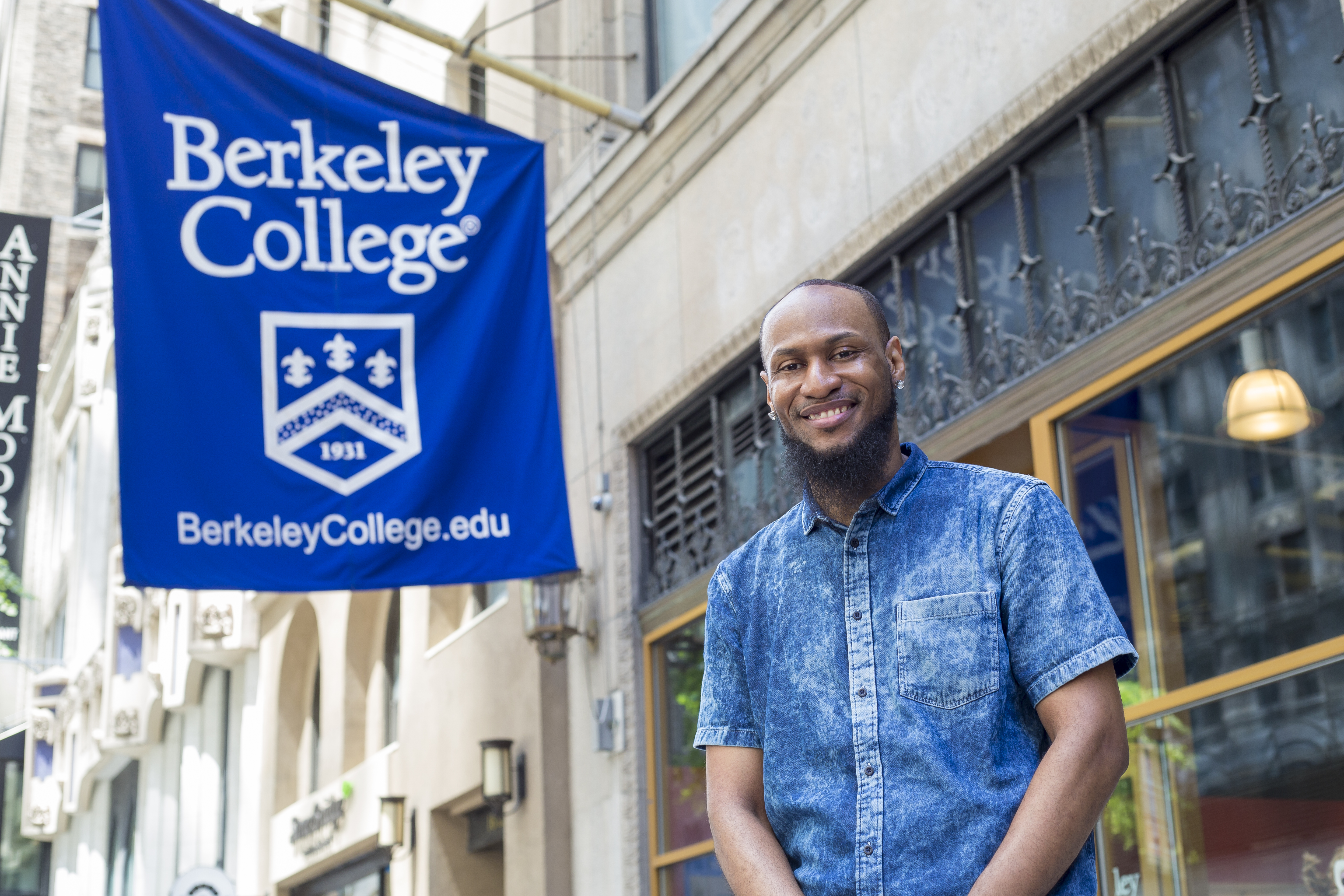 a student at Berkeley College NYC Midtown Campus